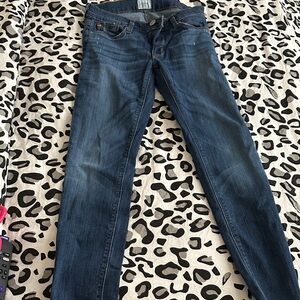 Hudson Jeans Women's Dark Blue Skinny Jeans